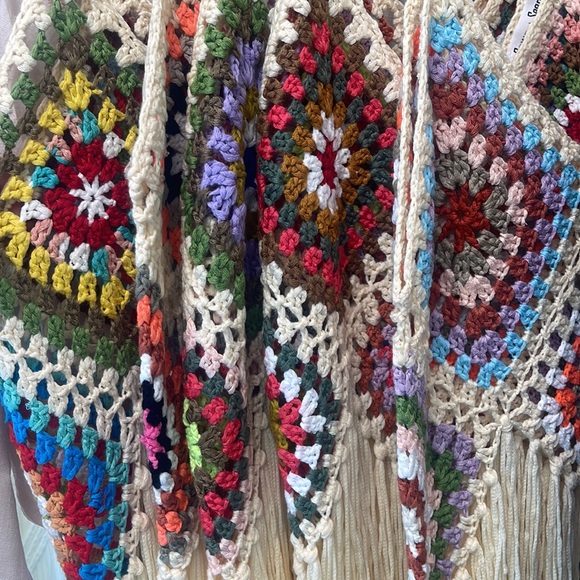 Crochet Fringe Top - Picture 2 of 2